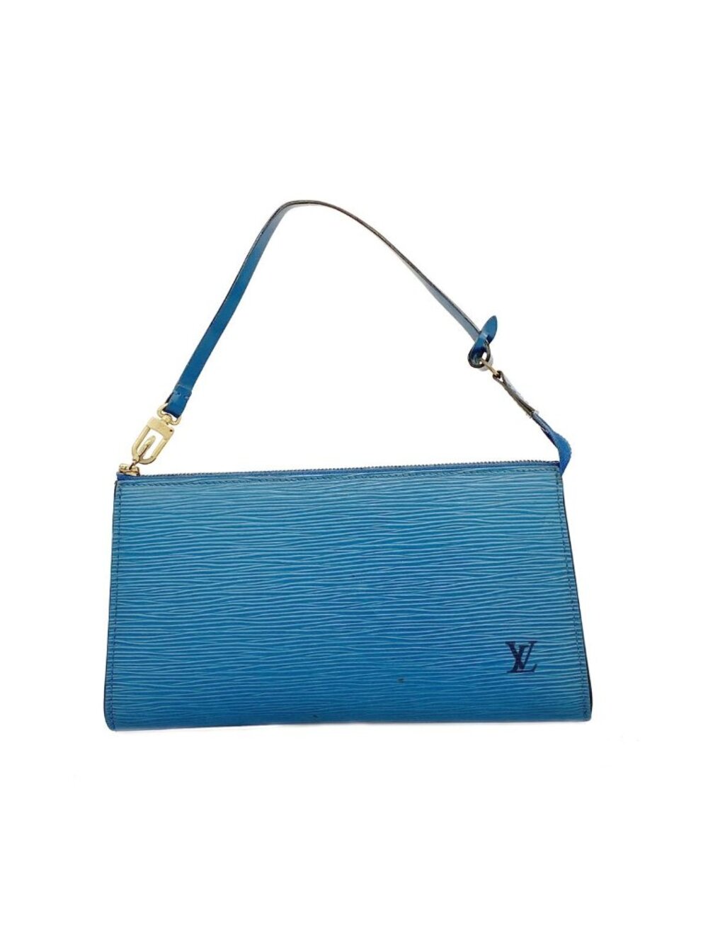 Louis Vuitton Pouch Epi Pochette Accessoires Toledo Blue